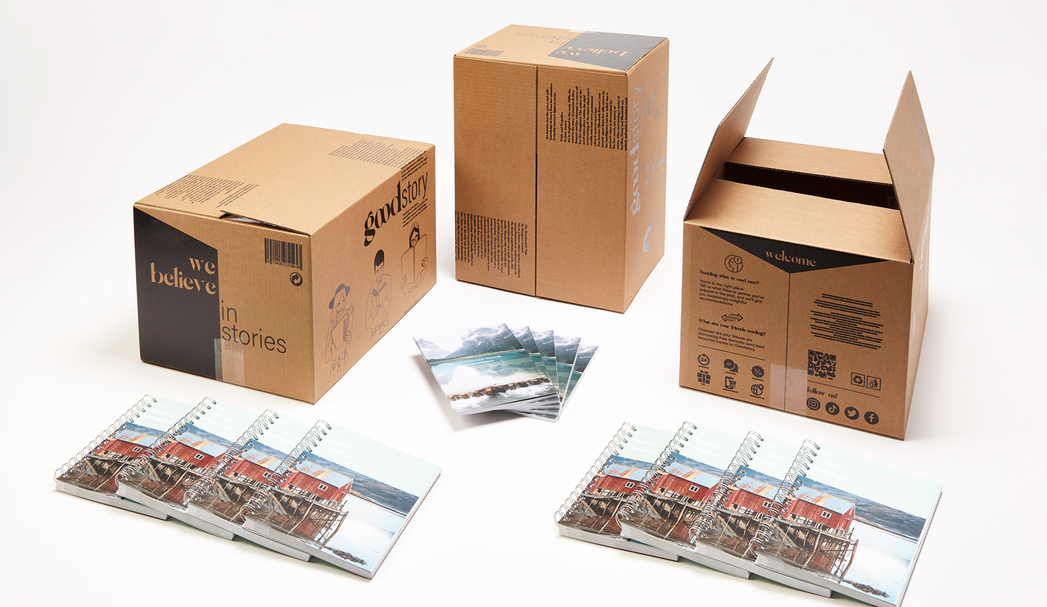 Scatole di cartone personalizzate per imballaggio 