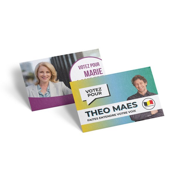 Impression Carte de Visite pour Elections | Pixartprinting