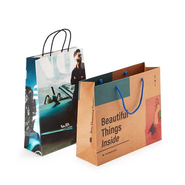 Impression sac papier publicitaire personnalis pas cher