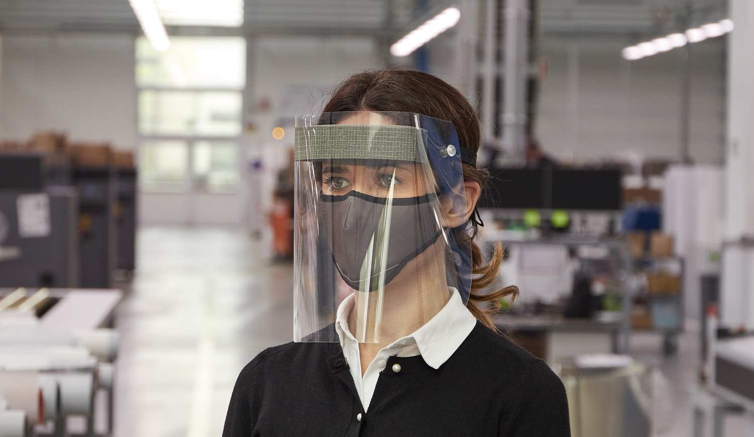 Protective visors Transparent Covid visors