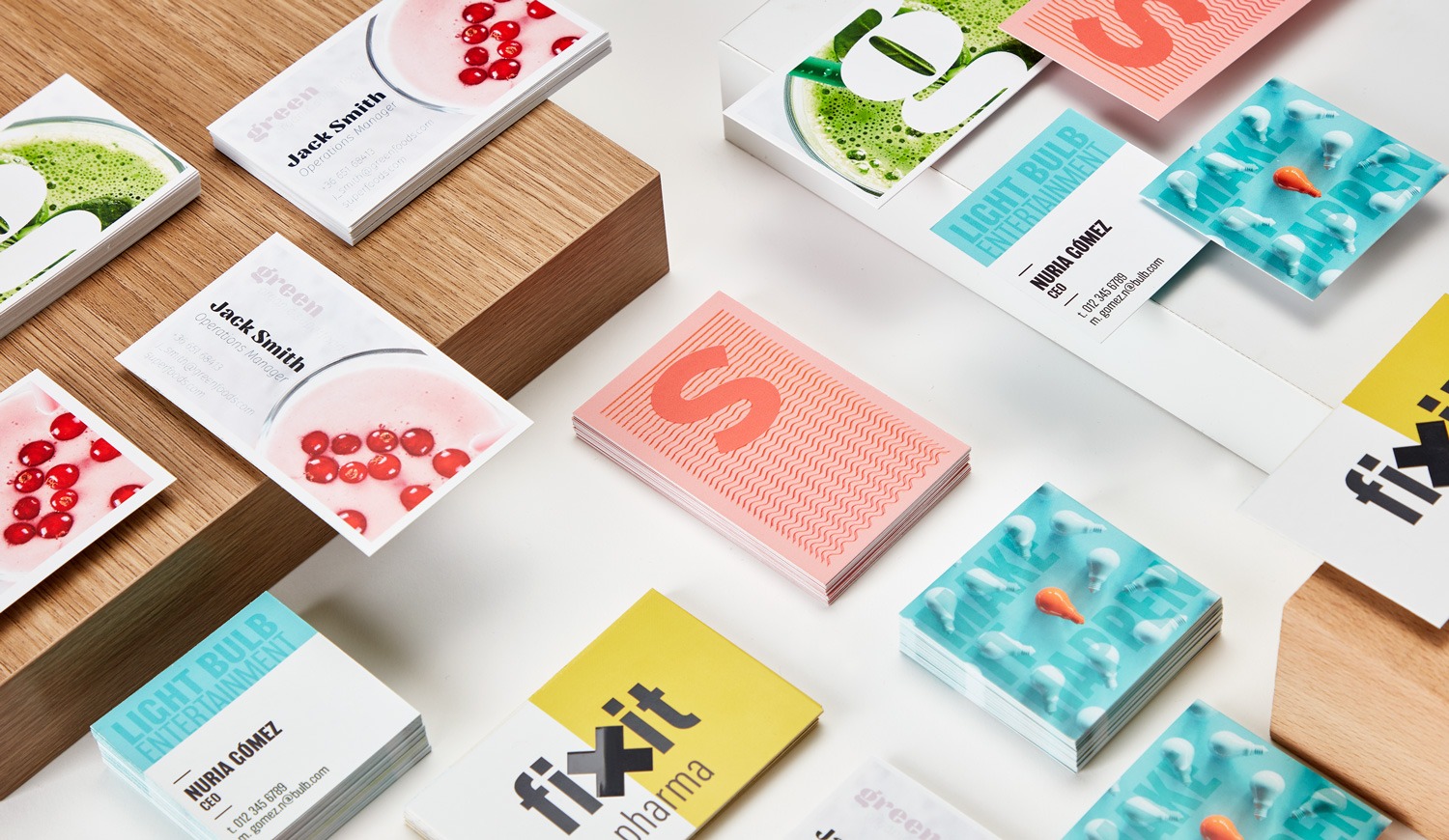 Business Cards Different kinds