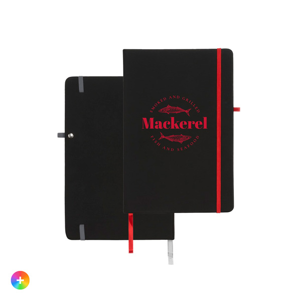 Medium black notebook | Pixartprinting