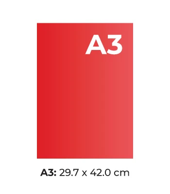 Differenza tra il formato A3 e A3+ - La carta per l'ufficio