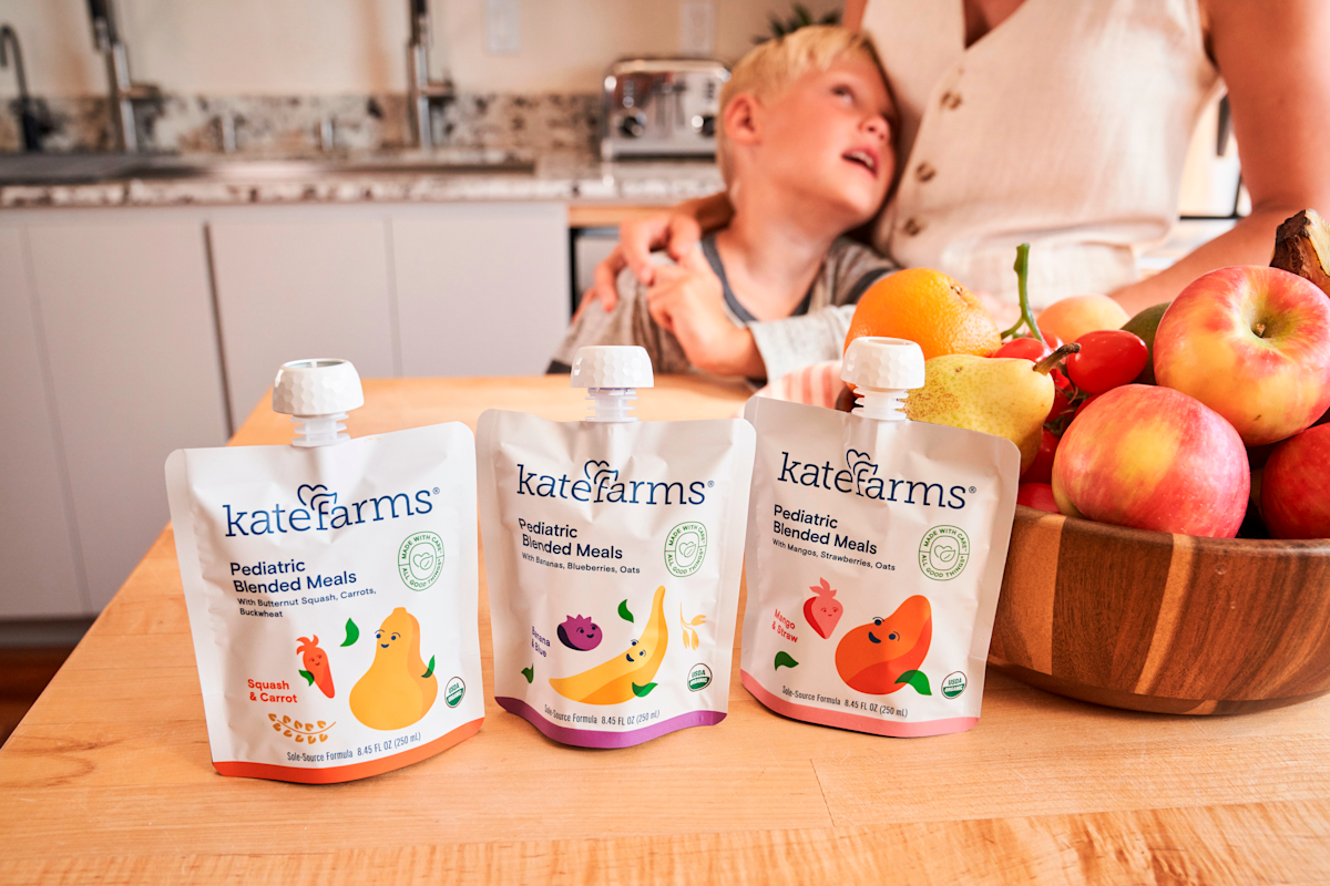 Kate farms pediatric blended meals