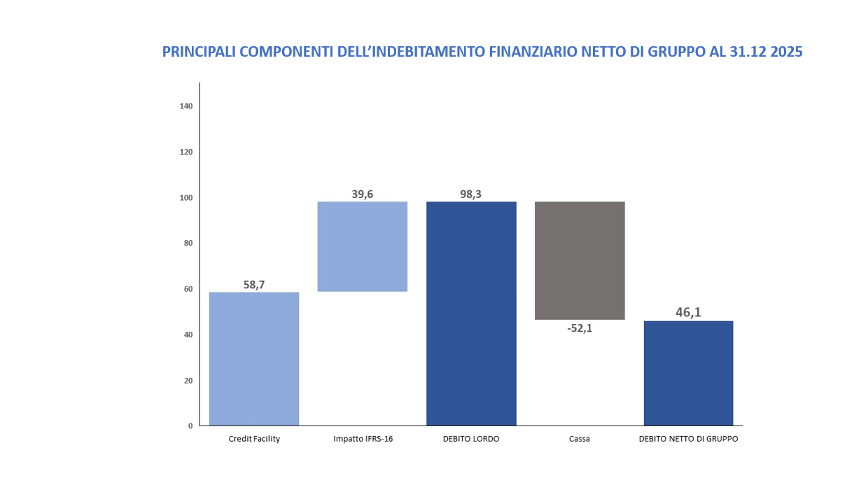 struttura dell-indebitamento del gruppo