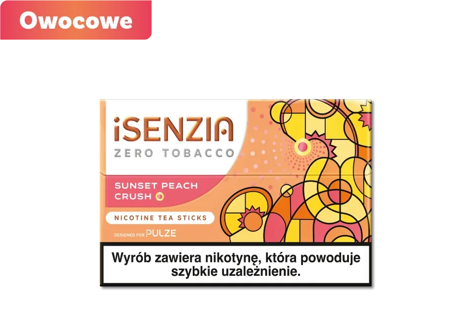 iSENZIA Sunset Peach Crush