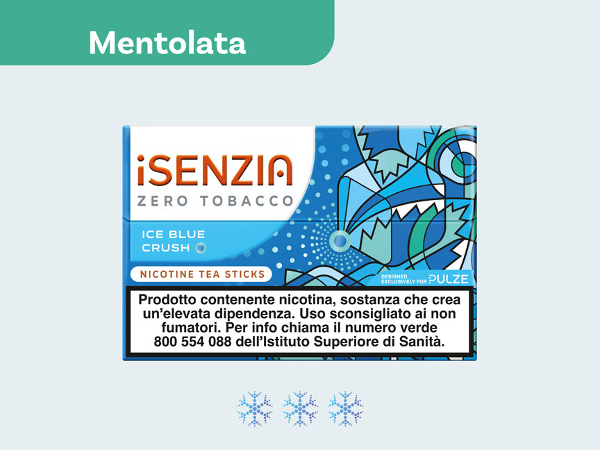 isenzia zero tobacco iSENZIA: sigarette senza tabacco di tè con nicotina