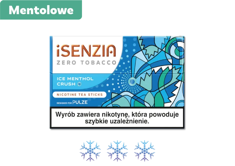 iSENZIA Ice Menthol Crush