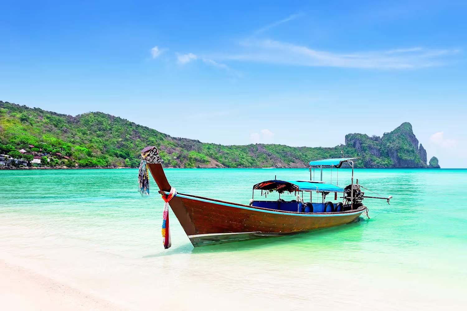 Foto della spiaggia di Koh Phi Phi Island in Thailandia