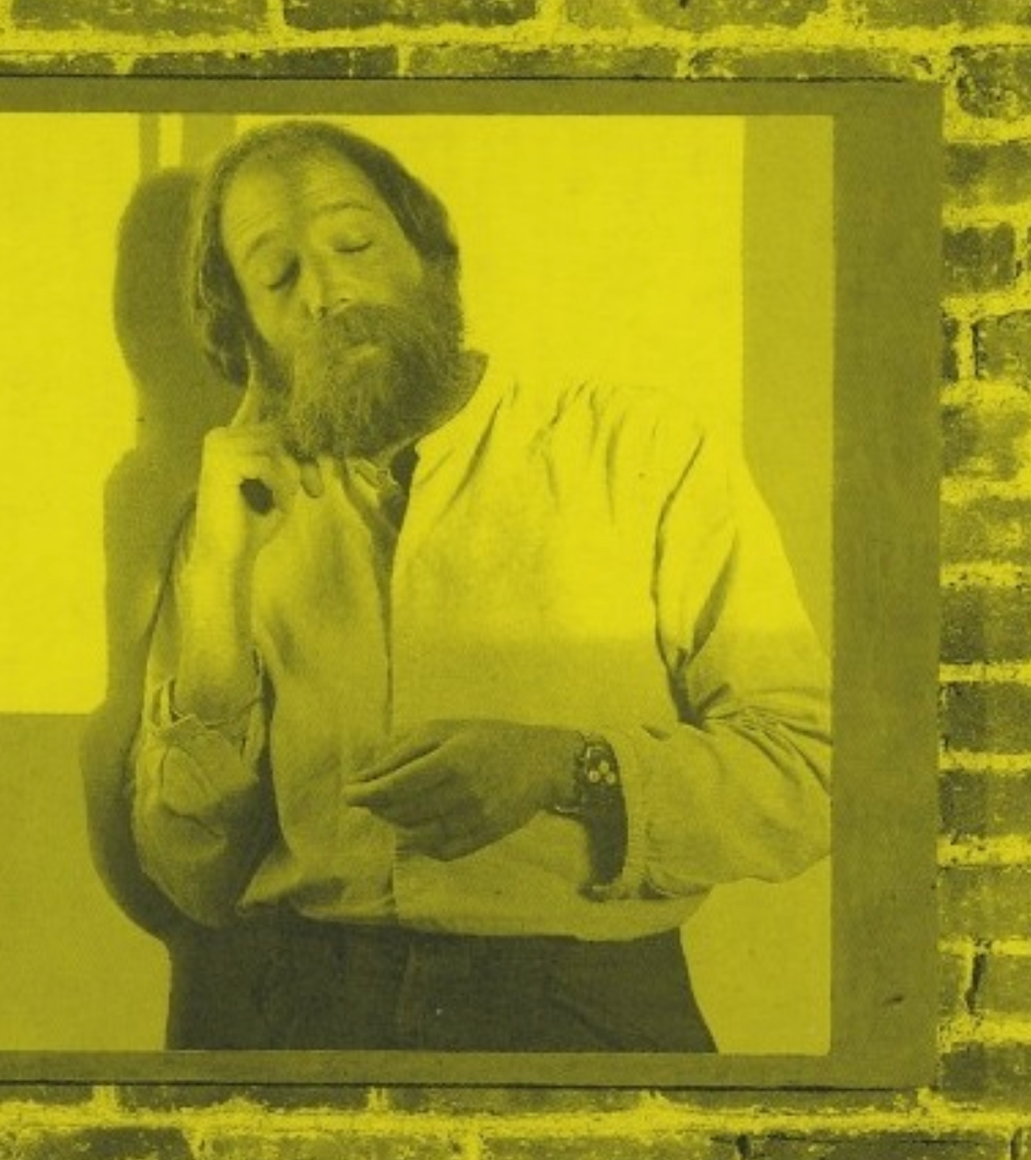 (Image: Lawrence Weiner, LA MER ET LE CIEL, Eric Linard, Strasbourg, 1986)