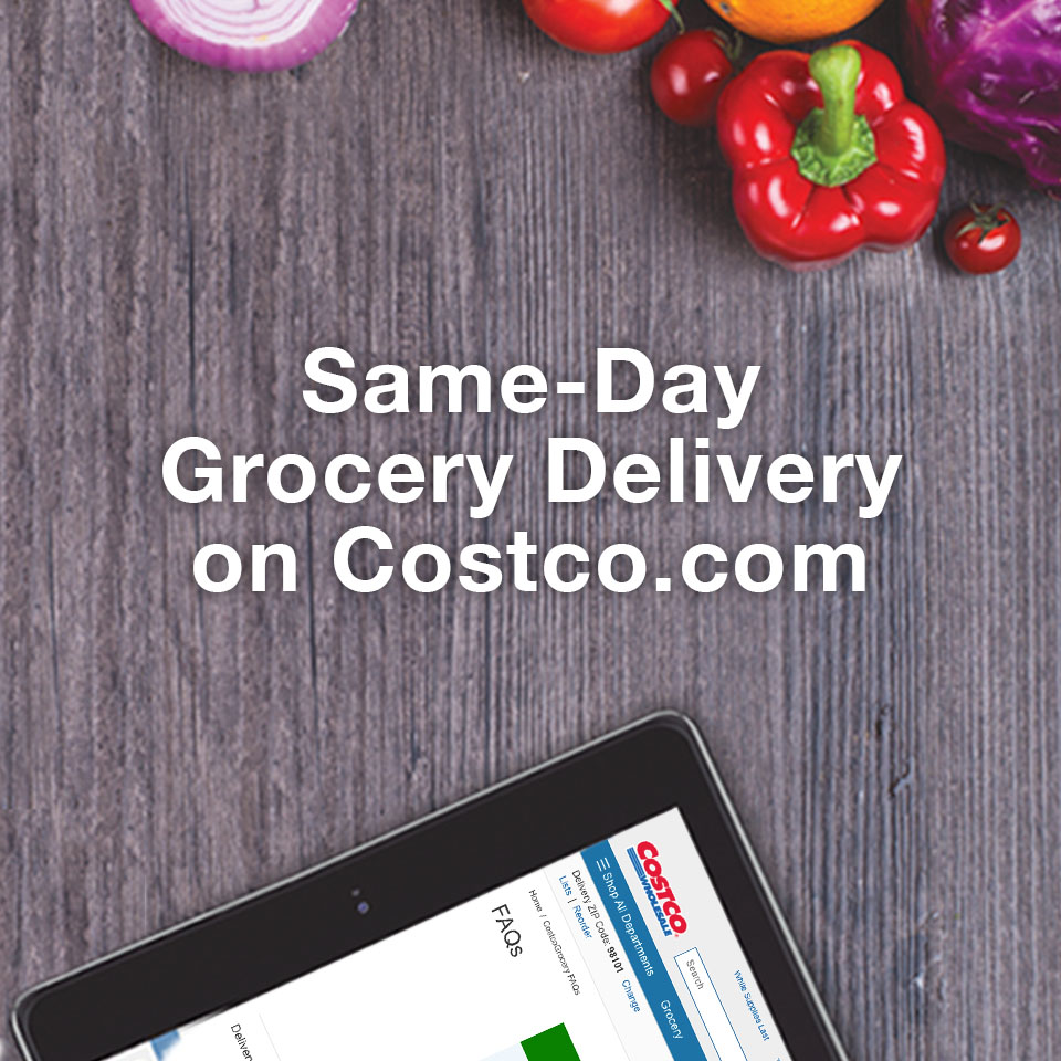 Same-Day Grocery Delivery on Costco.com