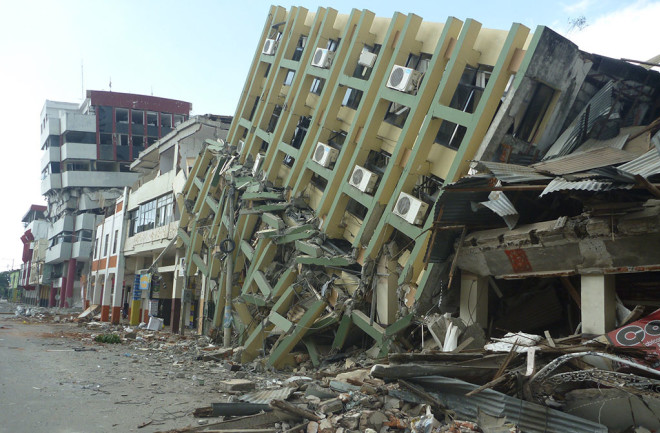Earthquake Damage in Ecuador