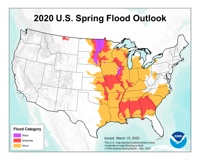 Spring 2020 U.S. Flooding Outlook