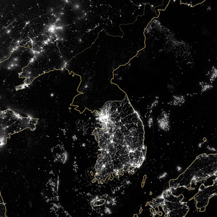 The Two Koreas: Like Night and Day | Discover Magazine