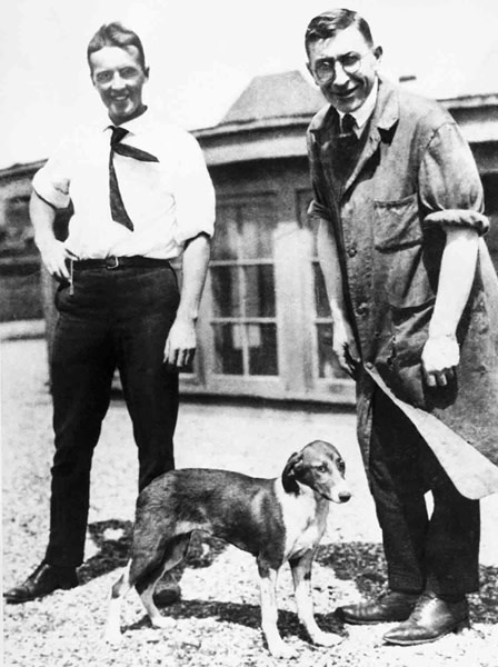Charles Best and Fred Banting