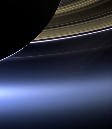 Looking Back At Earth A Tiny Pale Blue Dot Discover Magazine