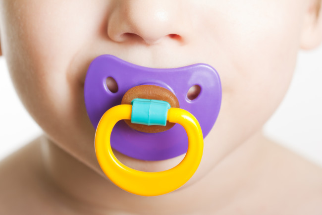 SpitCleaned Pacifiers Boost Babies' Immune Systems