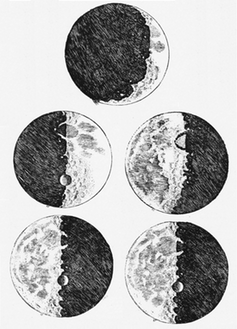Galileo moon sketches