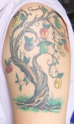 tree of life tattoo half sleeve
