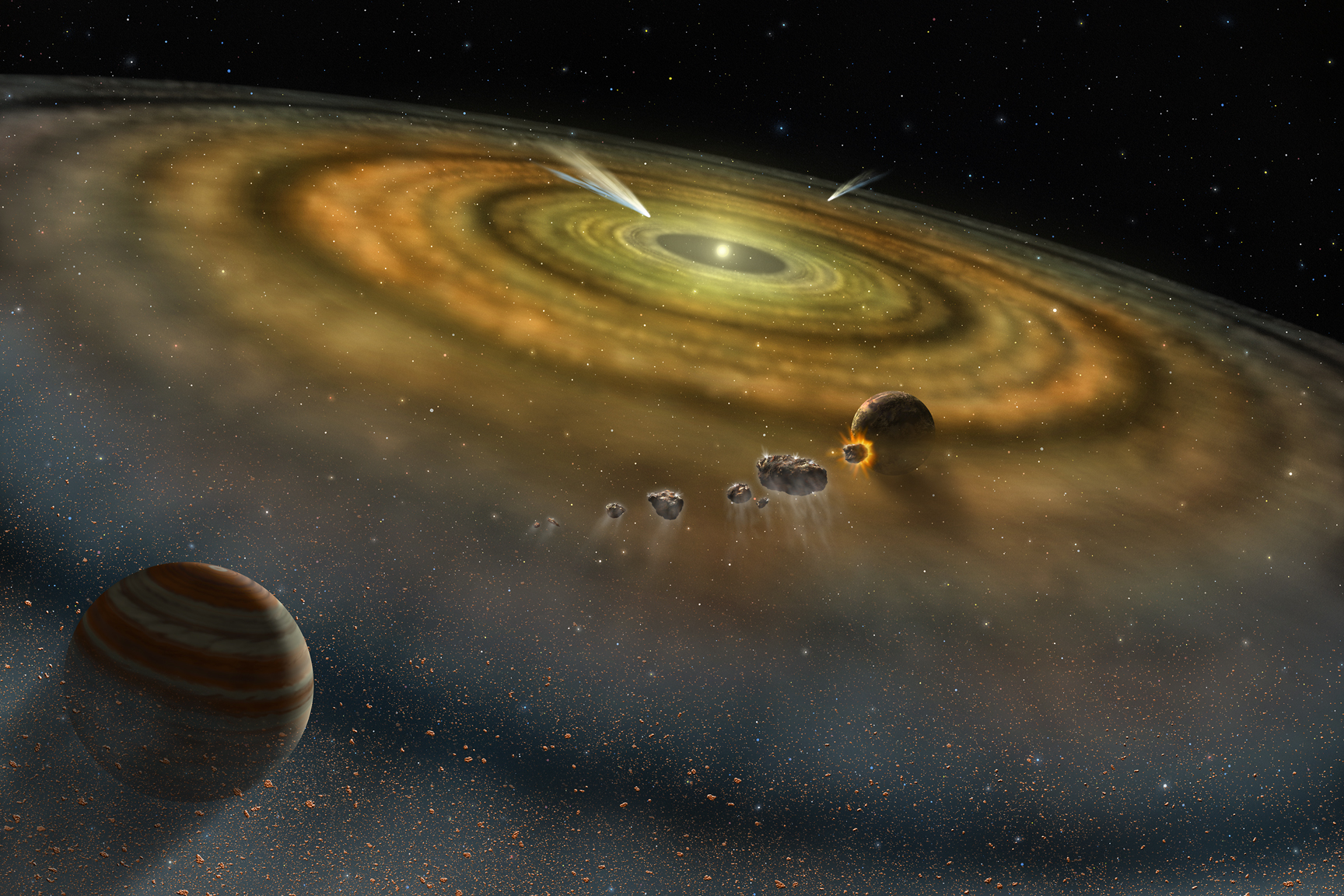 Our Solar Systems Formation Was A Lot Messier Than You