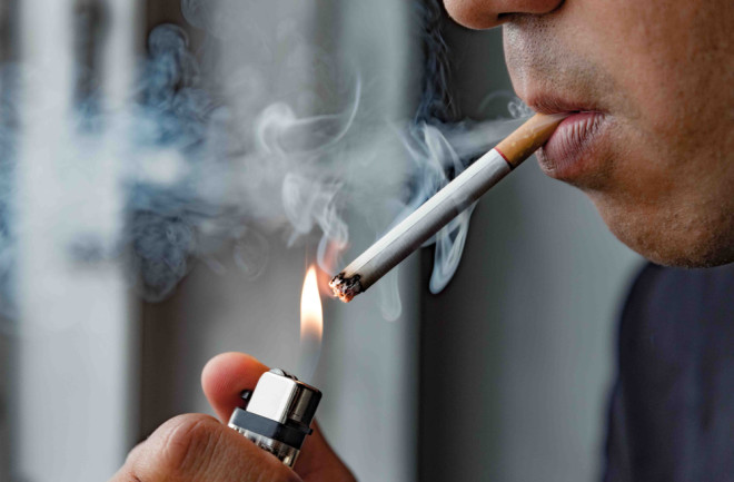 Cigarette Smoking - Shutterstock