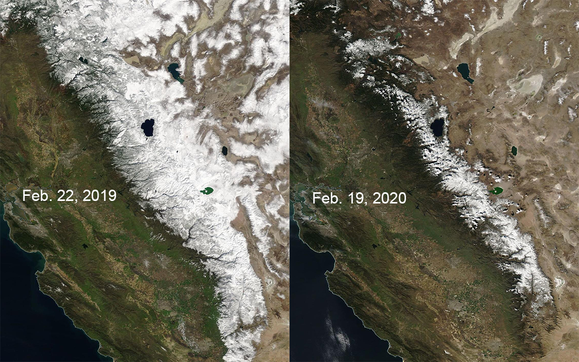 California's Snowpack Shrivels, Raising Fears of Future Wildfires