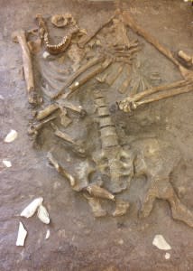 Neanderthal, Kebera Cave, Israel, 60,000 yrs - Bridget Alex
