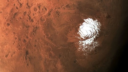 Salty Lakes Found Beneath Mars' Surface