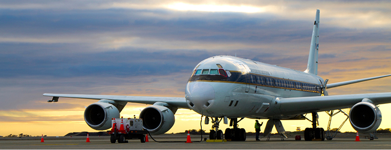 DC-8 IceBridge - Harbeck