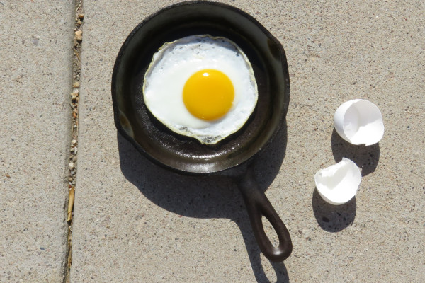 Frying an Egg on the Sidewalk: Can It Really Be Done?