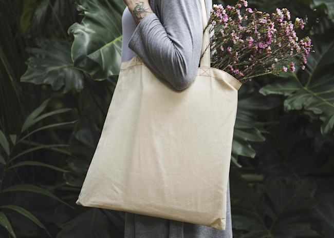 Cotton Tote Bag - Shutterstock