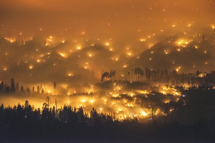 2014 El Portal wildfire Yosemite - Palley/EPA/Corbis