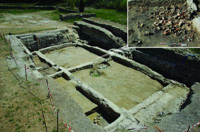 Archaeological Dig at the Ancient Site of Lattara, in France