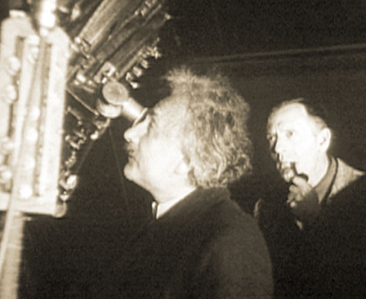 Einstein & Hubble - CalTech archives