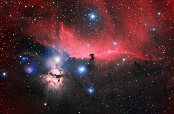 Horsehead and Flame Nebula 