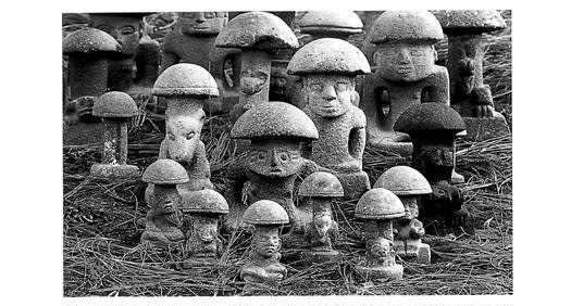 Mayan Mushroom Stones, Guatemala - de Borhegyi 1961