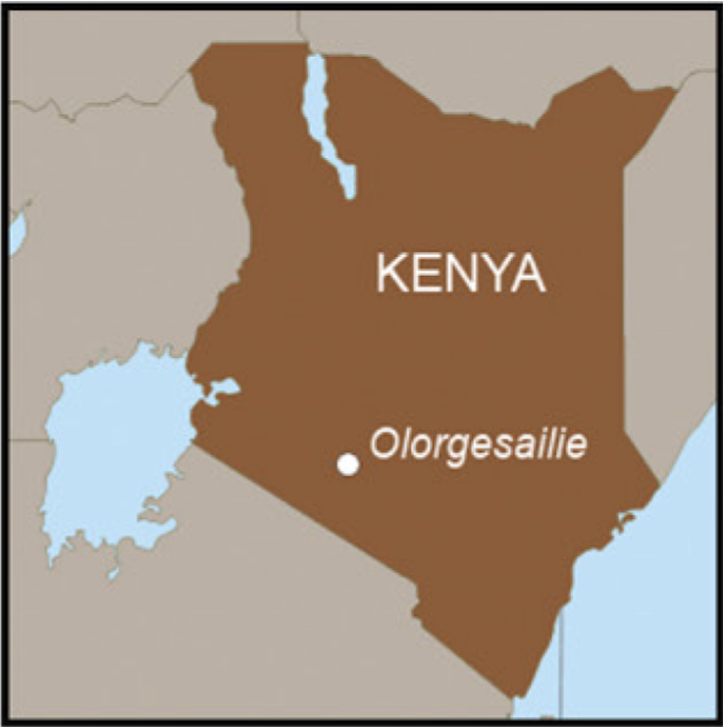 The Olorgesailie Basin in Kenya has been the focus of paleoanthropological research for several years. (Credit Brooks et al 2018))