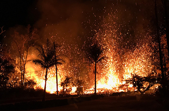 Lava Flows And Sulfur Dioxide Threaten Leilani Estates On Kilauea Discover Magazine Lava Flow Road Map May 2022