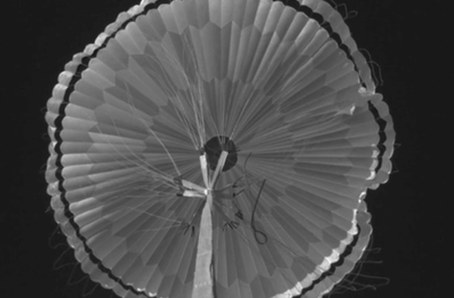 Parachute image mars 2020