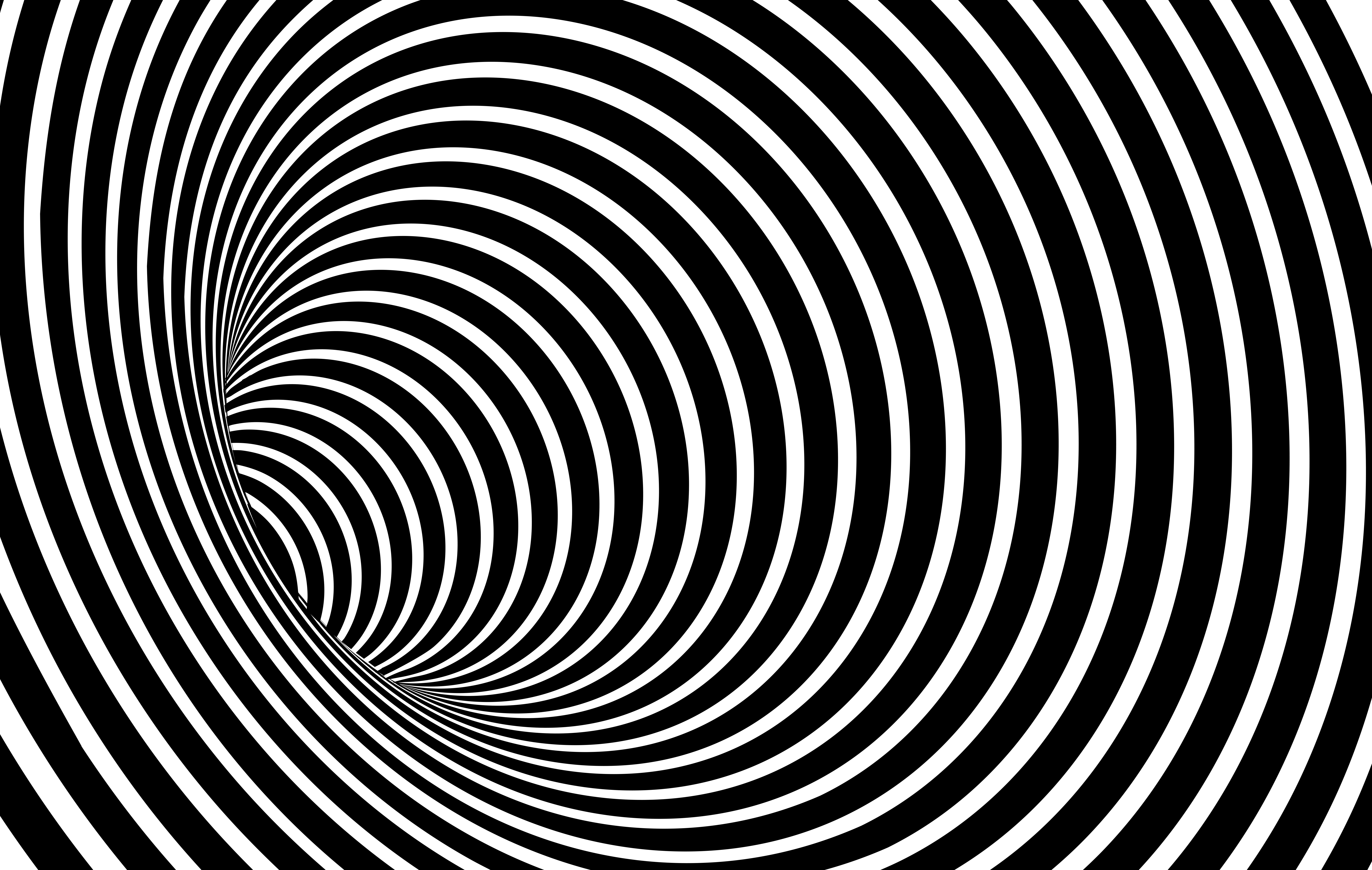 black and white spiral optical illusions