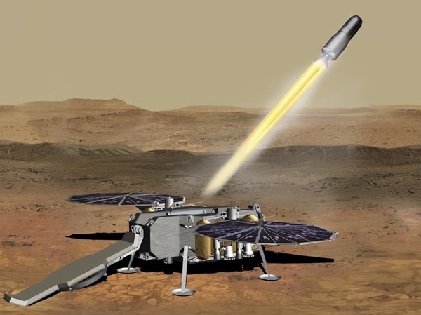 Perseverance and Mars Ascent Vehicle - NASA