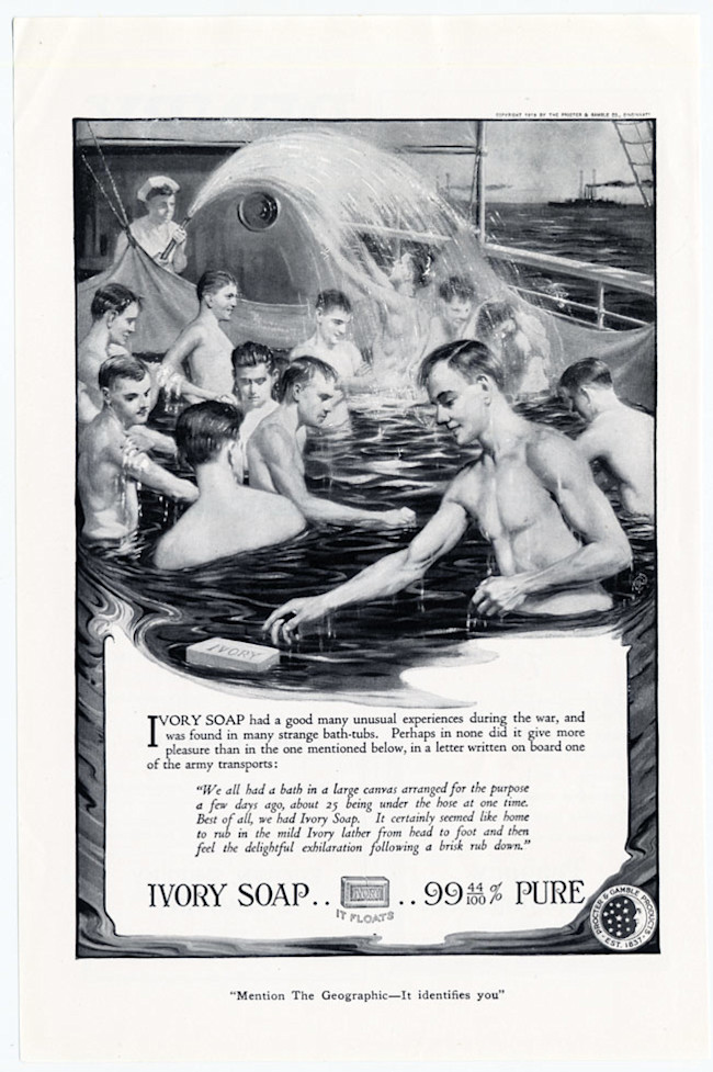 vintage ivory soap ad