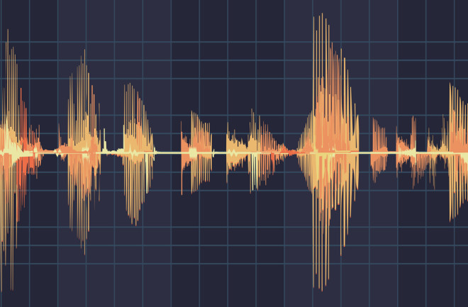 Audio sound graph