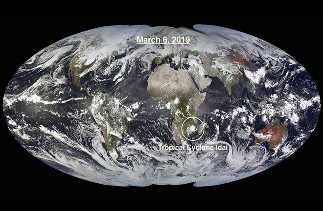 View of Earth March 6 2019