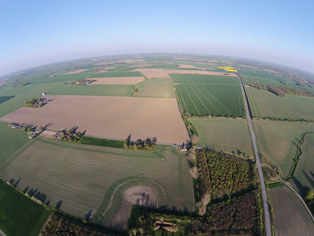 Fields on the island of Lolland, Denmark.