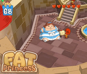 Fat Princess: Fistful of Cake Review - PlayStation Portable - Otaku Tale