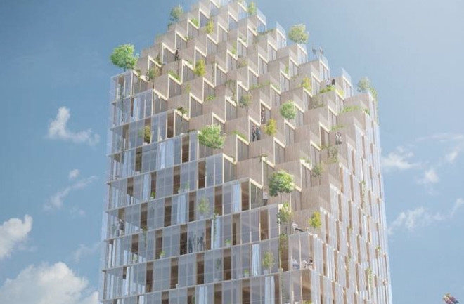 Wood Tower - Berg/C.F. Møller Architects