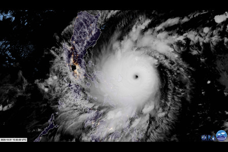 Super Typhoon Goni Churns Toward the Philippines as the Globe's Strongest Storm of 2020