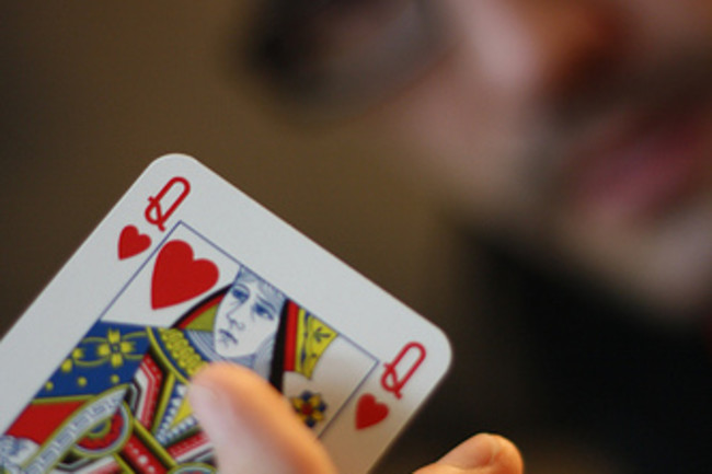 poker under arms