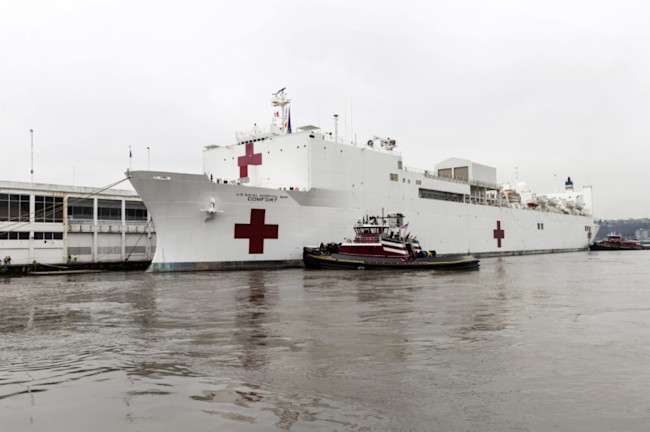 USNS Comfort - Shutterstock